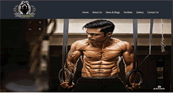 Desktop Screenshot of fitnessmantragym.com